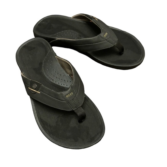 Men’s Pacific Reef Sandals Black/Brown Size 11. - Picture 5 of 8